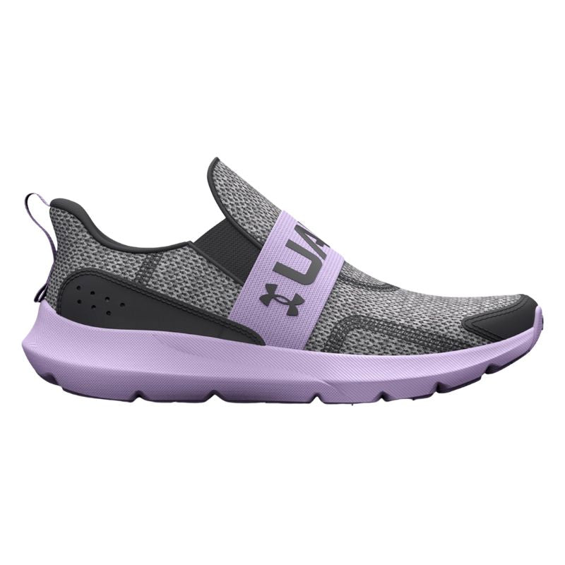 Purple under armour sandals hotsell