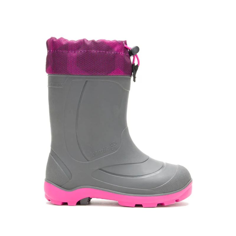 Kamik Black Charcoal Magenta Snobuster 2 Boot 2