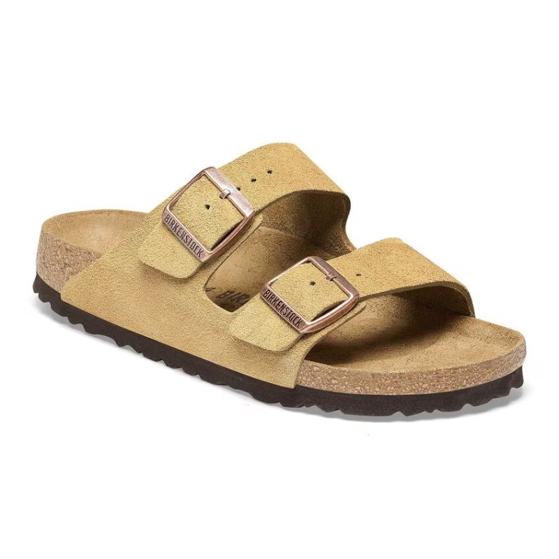 Womens Arizona Suede Latte Cream