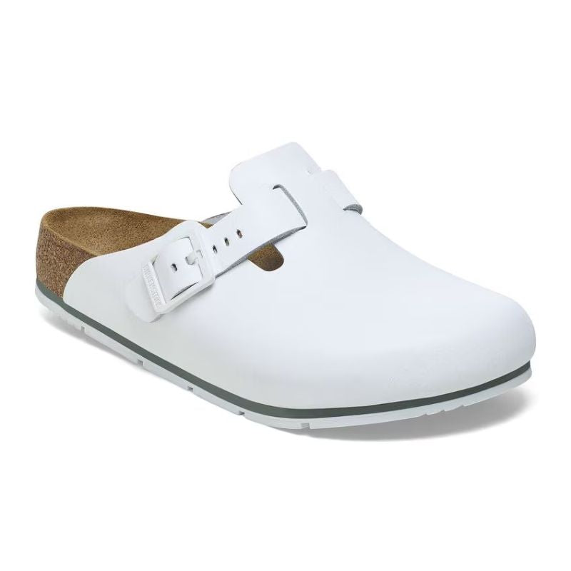 Unisex Boston Pro White Leather White