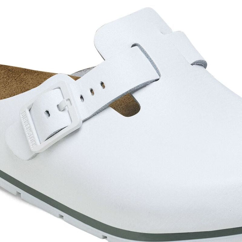 Unisex Boston Pro White Leather White