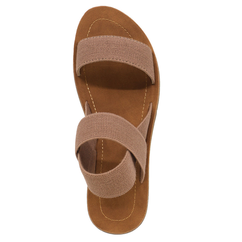 Women's Rae Elastic Sling Sandal Taupe