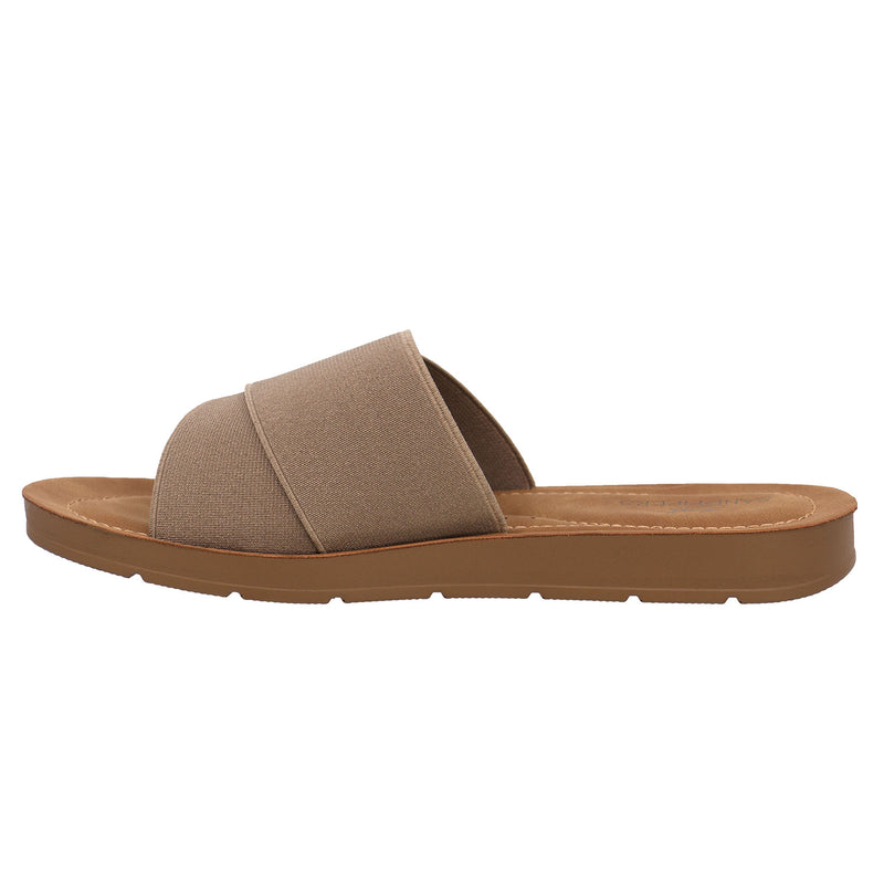 Womens Rhonda Flat Slide Sandal