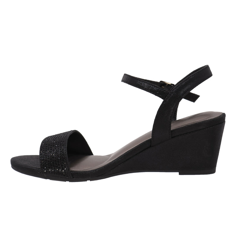 Womens Mia Dress Sling Wedge